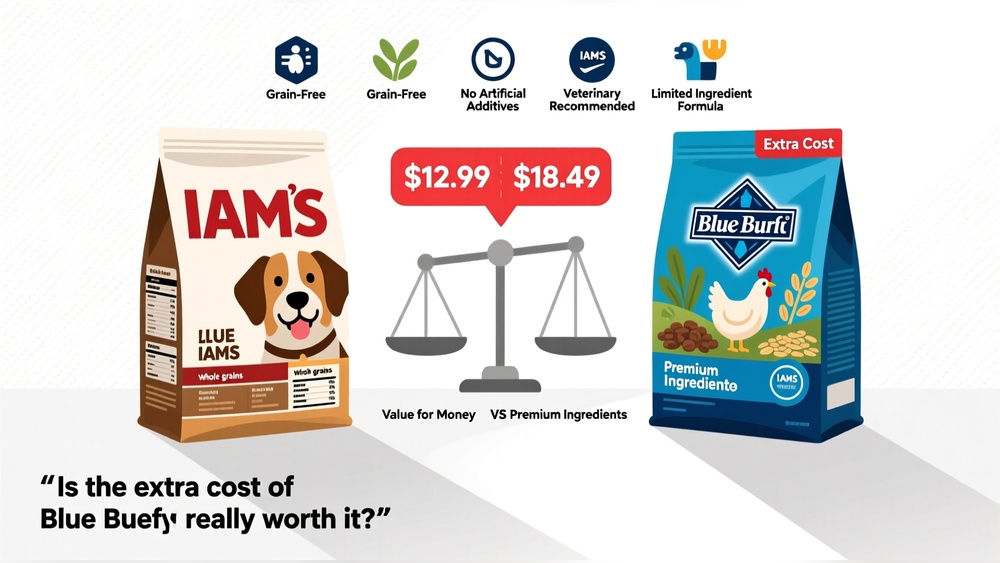 Iams Vs Blue Buffalo Dog Food: Ultimate Showdown for Your Pup