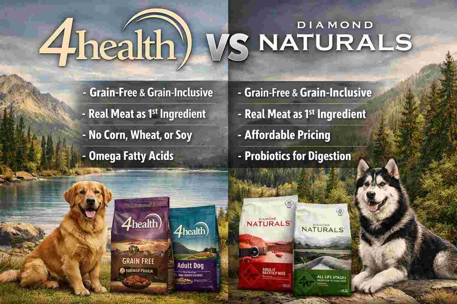 4Health Vs Diamond Naturals