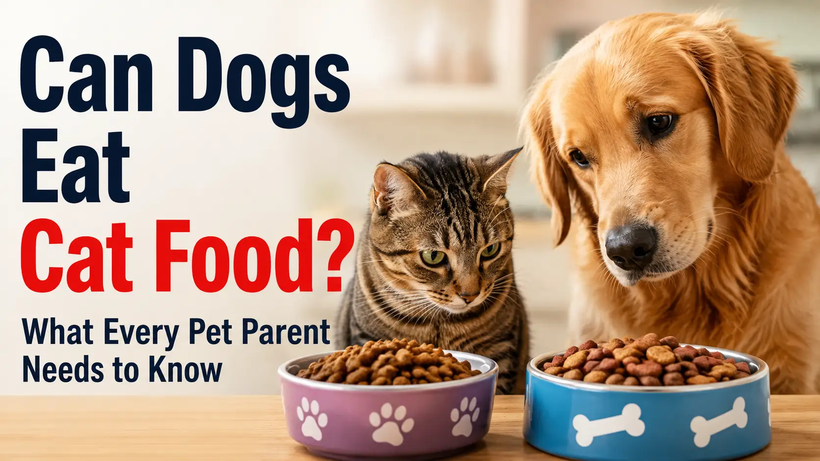 Can Dogs Eat Cat Food