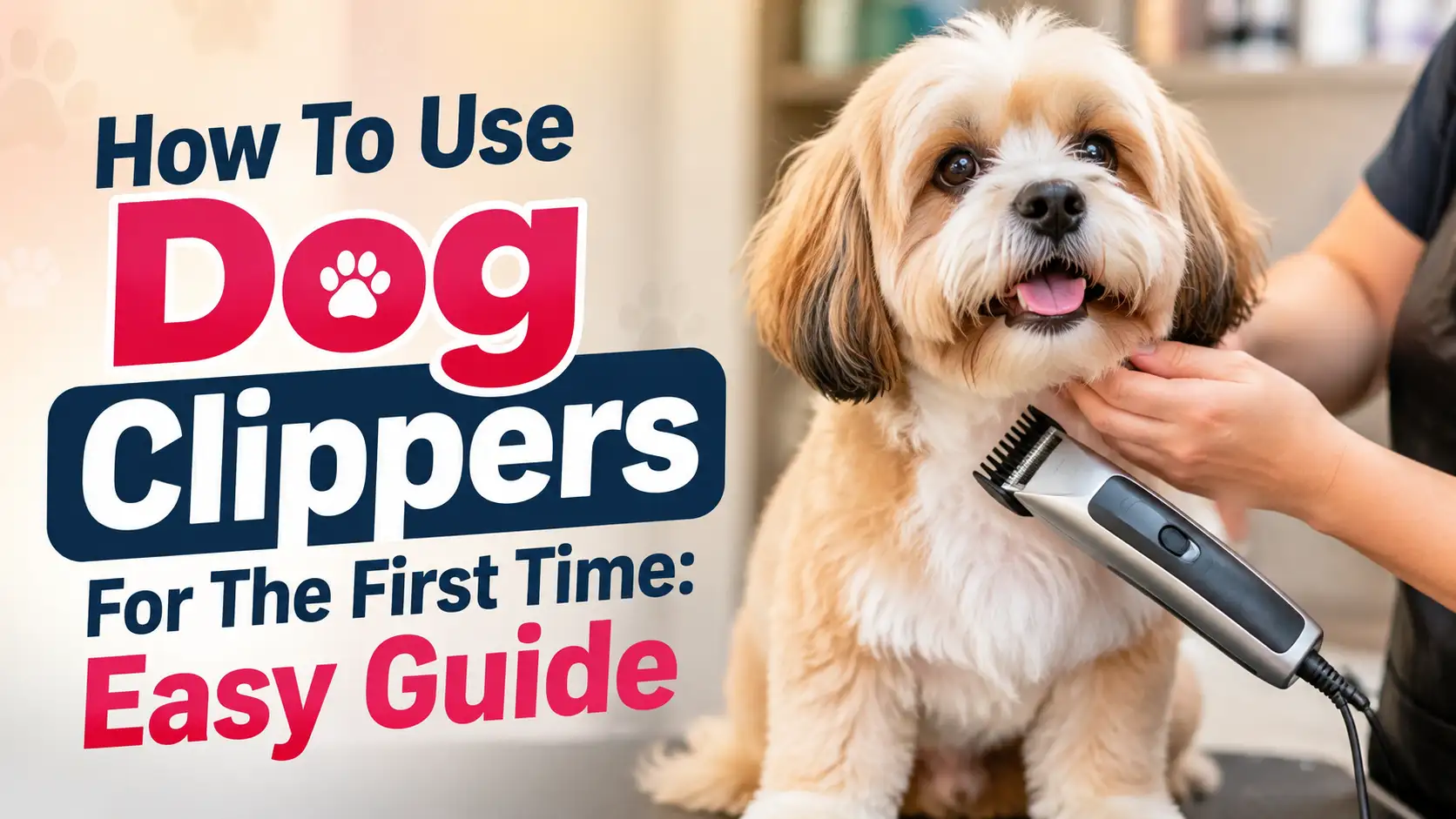 How To Use Dog Clippers For The First Time