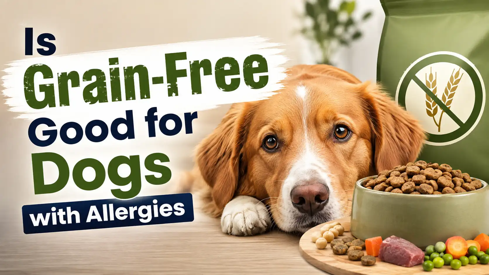 Is Grain-Free Good for Dogs with Allergies