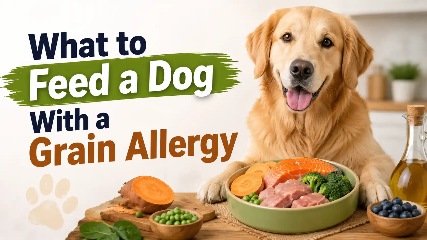 What to Feed a Dog With a Grain Allergy