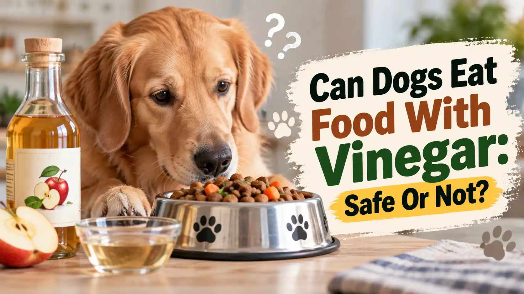 Can Dogs Eat Food With Vinegar