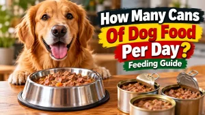 How Many Cans Of Dog Food Per Day