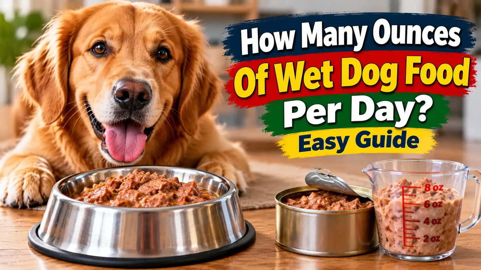 How Many Ounces Of Wet Dog Food Per Day